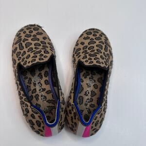 Rothy's Leopard Round Toe Flats